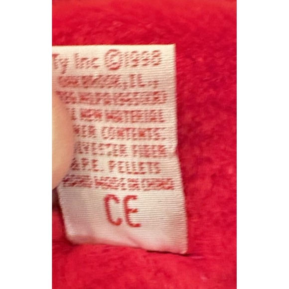 TY BEANIE BUDDIES RED ROVER DOG W/ Handkerchief, Plush Stuffed Animal Puppy P9 - Picture 6 of 11